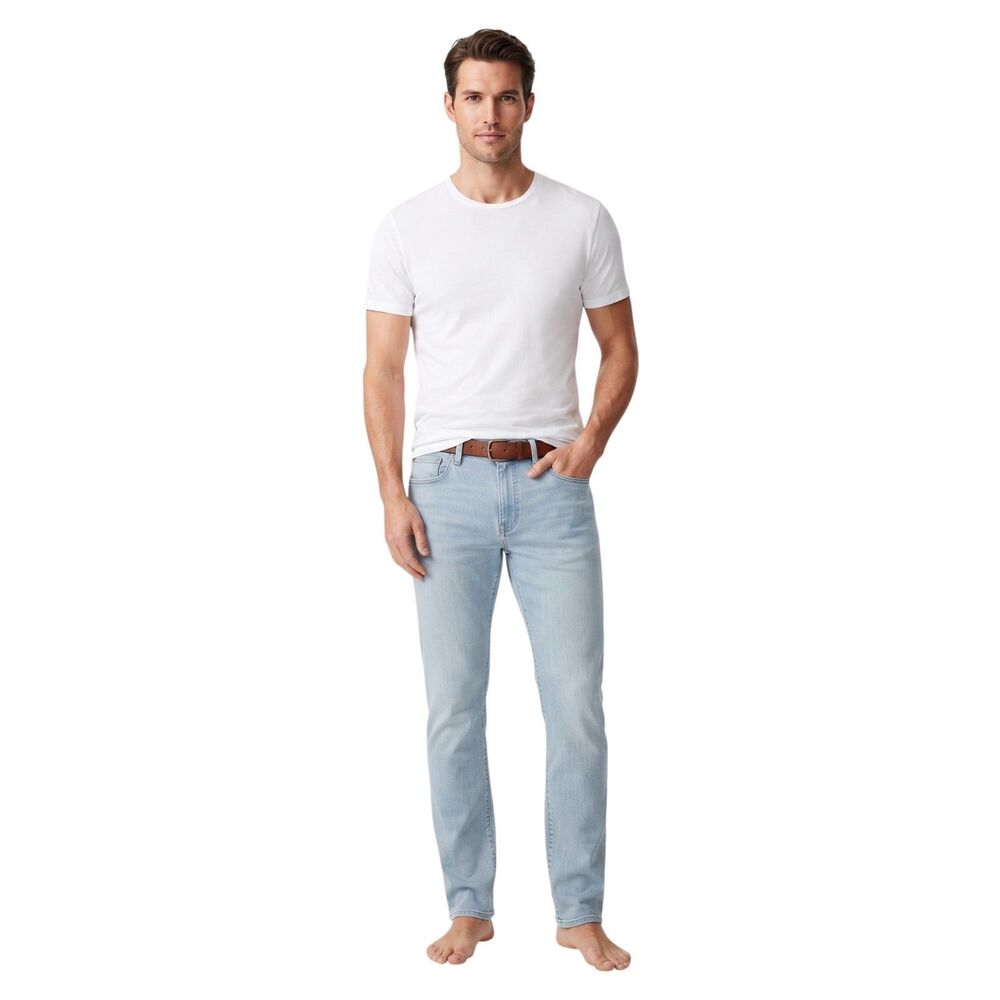 H&M Skinny Coupe Moulante Light Wash Blue Denim Jeans